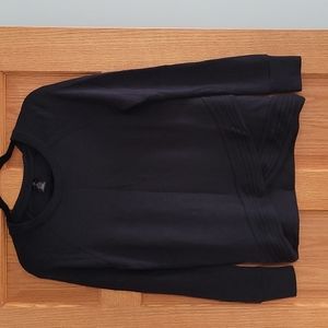 Athletic crew neck sweater